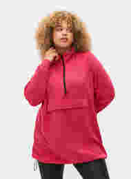 Lang genser med lomme og glidelås, Jazzy, Model