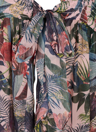 Strandkimono med mønster, Palm Print, Packshot image number 2