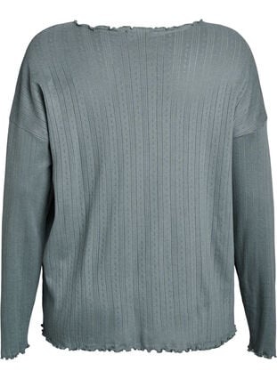 Zizzi Nattkjole i organisk bomull, Grønn, Packshot image number 1