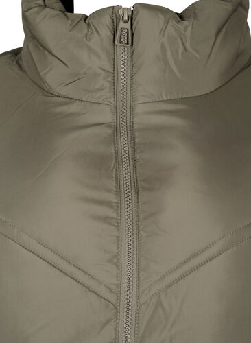 Lang puffer-vinterjakke, Bungee Cord , Packshot image number 2