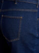 Cropped Vera jeans med straight fit, Blå, Packshot image number 3