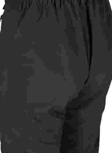 Turbukser med lommer, Black, Packshot image number 3