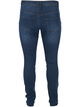 Super slim Amy jeans med høyt liv, Blå, Packshot image number 1