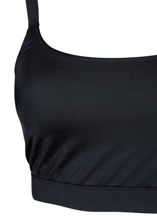 Bikinioverdel med justerbare stropper, Black, Packshot image number 2