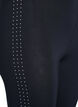 Leggings med rhinsteinsdetaljer, Svart, Packshot image number 2