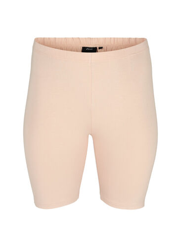 Ensfargede basis sykkelshorts, Frappé, Packshot image number 0