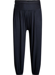 Loose fit harem-bukser, Black
