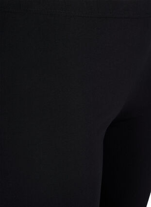 FLASH - 2-pakk legging-shorts, Black / Black, Packshot image number 3