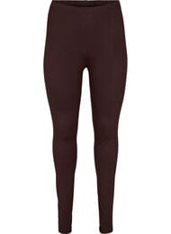 Basis leggings i viskose, Brun