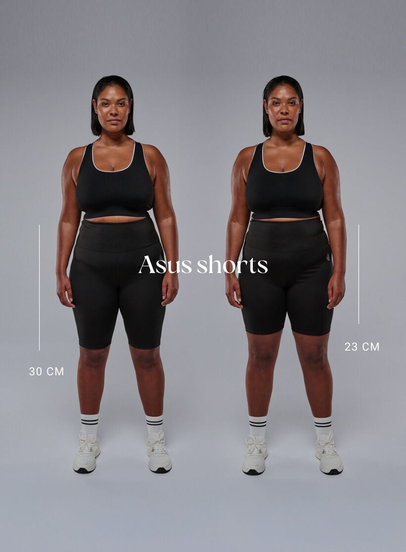 Shorts i to lengder, , Model