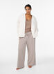 Loose fit cardigan med lommer, Vanilje, Model image number 1