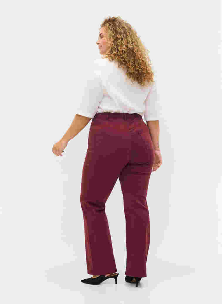 Jeans med sleng og ekstra høyt liv, Port Royale, Model