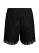Loose fit blonde shorts, Svart, Packshot image number 1