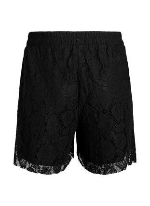 Zizzi Loose fit blonde shorts, Svart, Packshot image number 1
