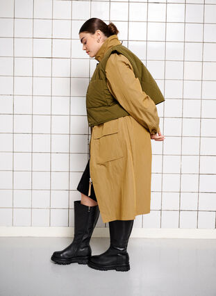 Zizzi Parkas med avtagbar vest, Ermine w. Grape Leaf, Image image number 0