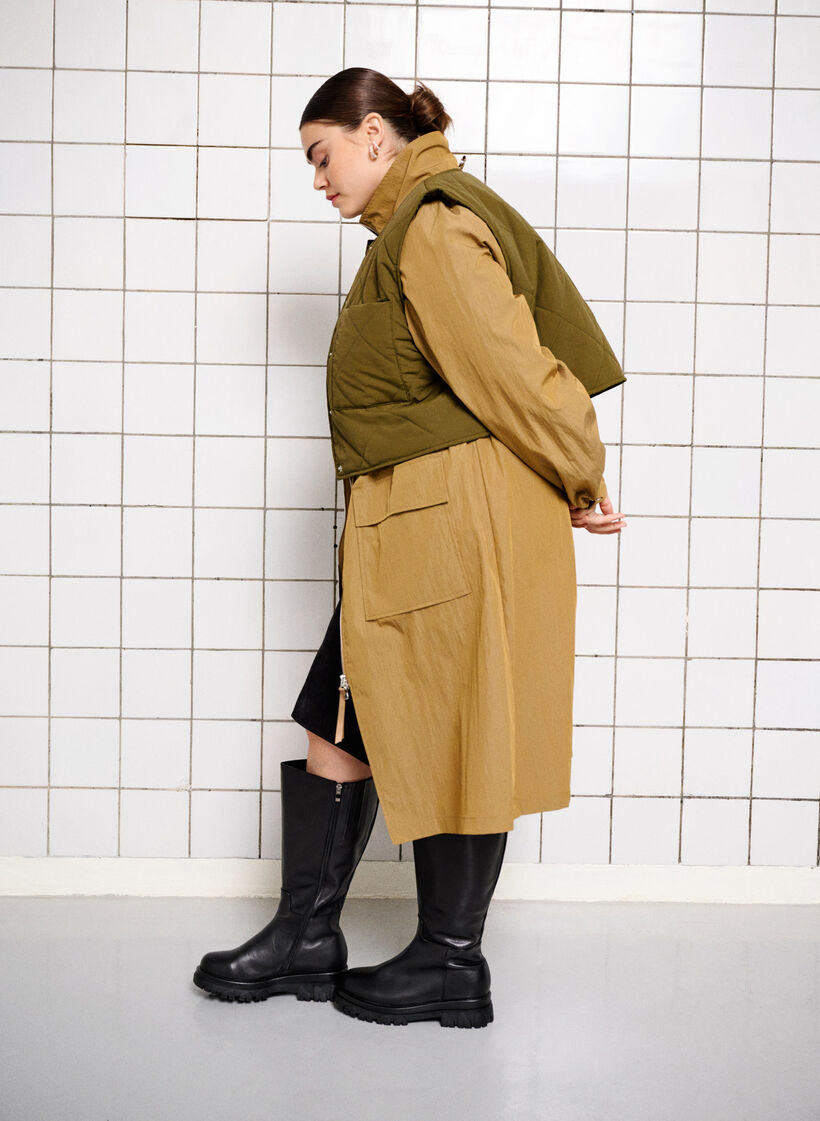 Parkas med avtagbar vest, Ermine w. Grape Leaf, Image image number 0