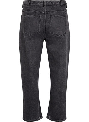 Zizzi Løse jeans med avkortet lengde, Grå, Packshot image number 1