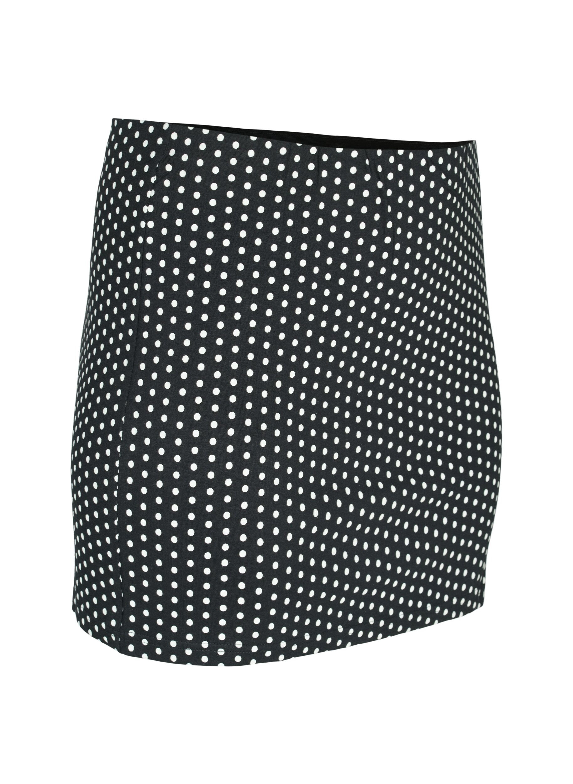 Zizzi Toppforlenger 2 stk., Black/Black Dot, Packshot image number 3