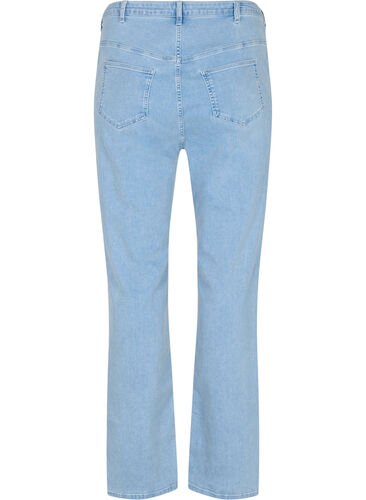 Megan jeans med ekstra høyt liv, Light blue, Packshot image number 1