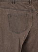 Jeans med straight fit i farget denim, Brun, Packshot image number 3