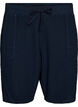 L&oslash;s shorts av bomull med lommer, Bl&aring;, Packshot image number 0