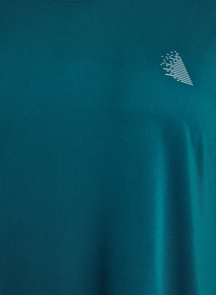 Lang trengings T-skjorte, Gr&oslash;nn, Packshot image number 2
