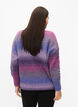 Melange strikket cardigan med knapper, Pansy Mel. Comb, Model image number 1