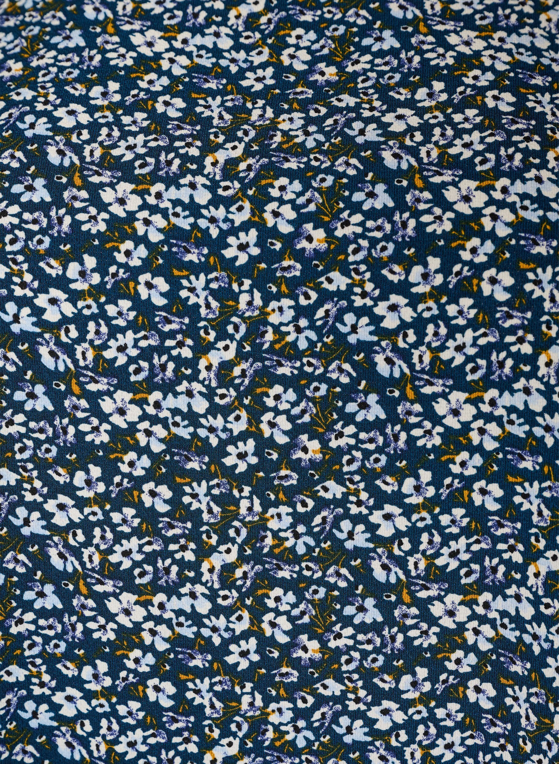 ZizziKjole med trykk og korte ermer, Bl&aring;, Packshot image number 2