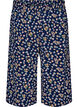 Culottebukser med m&oslash;nster, Bl&aring;, Packshot image number 0