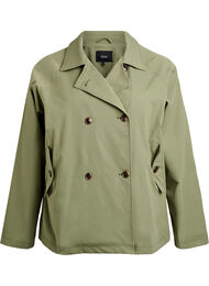 Kort trenchcoat med lommer, Four Leaf Clover