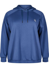 Sporty hettegenser, Vintage Indigo