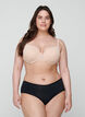 Formstøpt BH med netting, Beige, Model image number 1