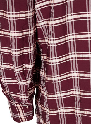 Rutete skjorte med puffermer, Port Royal Check, Packshot image number 3