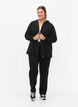 Genser med hette, Black, Model image number 3