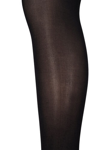 Strømpebukser til gravide i 60 denier, Black, Packshot image number 1
