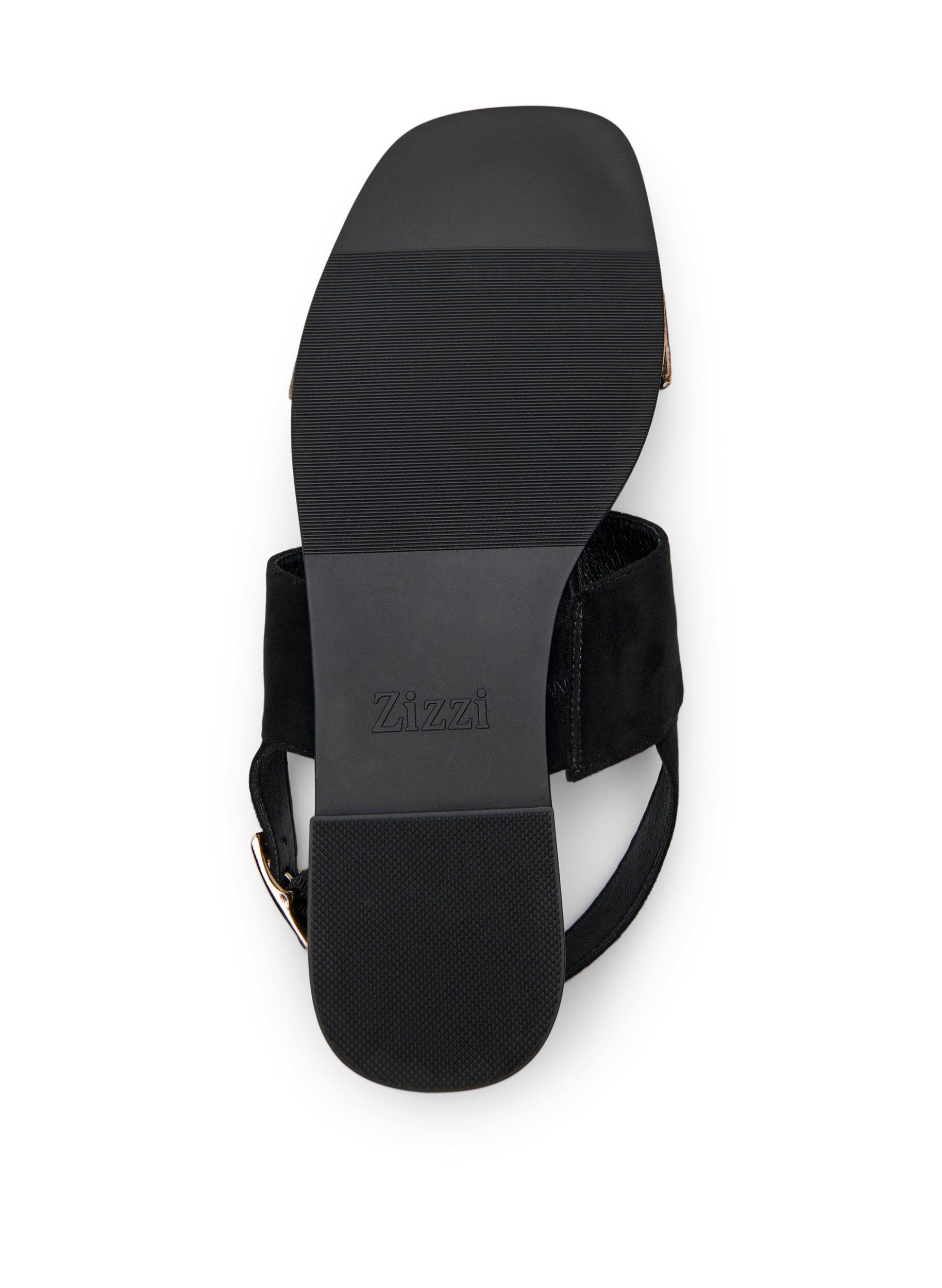Zizzi Wide fit - Sandaler med brede stropper, Svart, Packshot image number 4