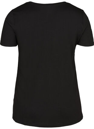T-skjorte, Black, Packshot image number 1
