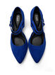 Wide fit - Pumps med doble stropper, Blå, Packshot image number 2