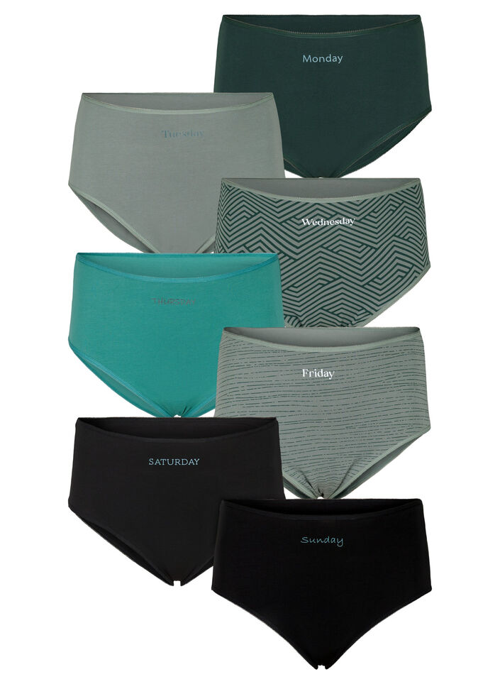 7-pakk hipster med vanlig liv, Scarab Multi Pack, Packshot image number 0