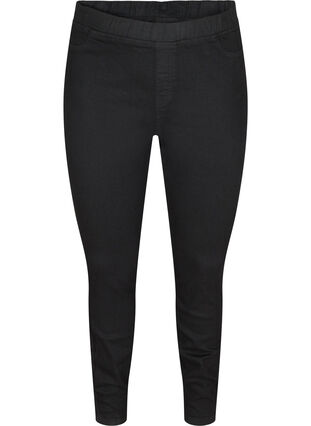 Jeggings med lommer, Black, Packshot image number 0