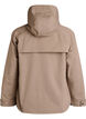 Kort v&aring;rjakke med avtagbar hette, Beige, Packshot image number 1