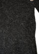 Strikket cardigan med rund hals og knappelukking, Gr&aring;, Packshot image number 2