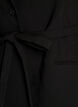Blazer med avtakbart knytebelte, Svart, Packshot image number 2