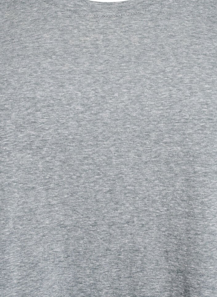 Melert T-skjorte med korte ermer, Gr&oslash;nn, Packshot image number 2