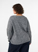 Loose fit genser med rund hals, Gr&aring;, Model image number 2