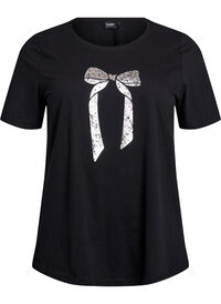 FLASH - T-skjorte med trykk, Svart FLASH - T-skjorte med trykk