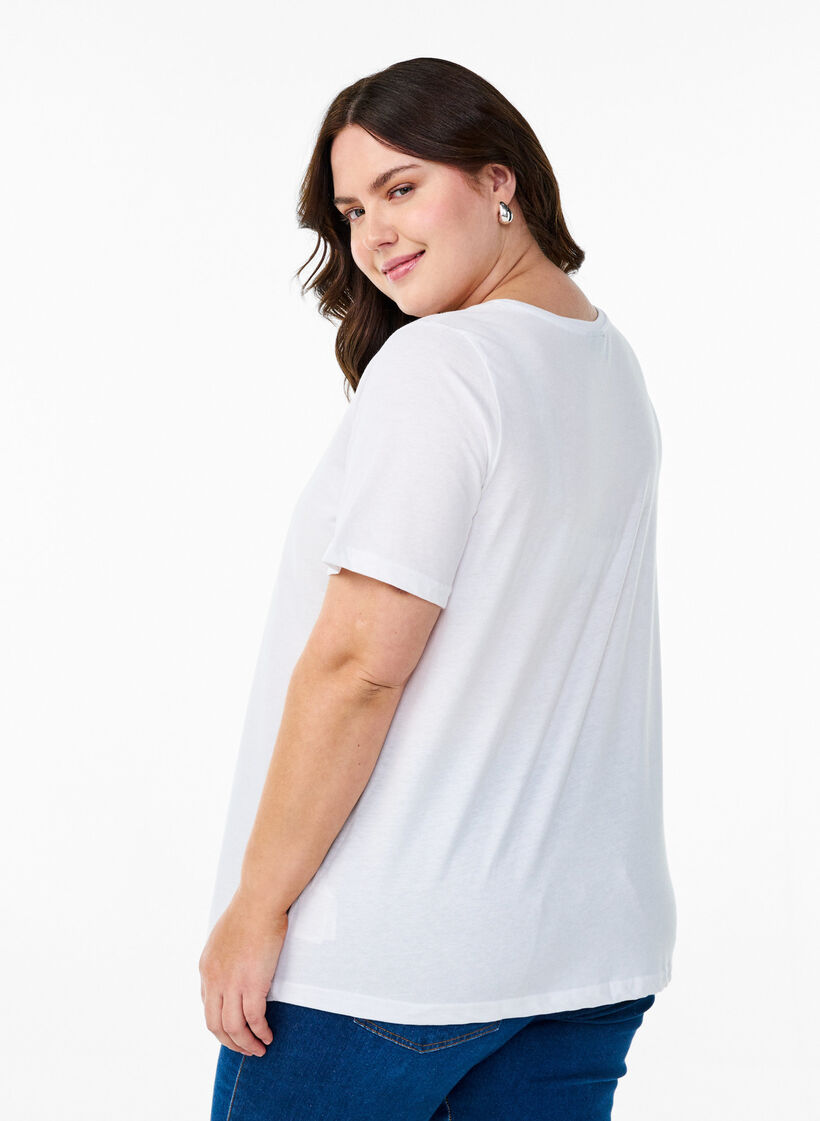 FLASH - T-skjorte med motiv, Hvit, Model image number 2