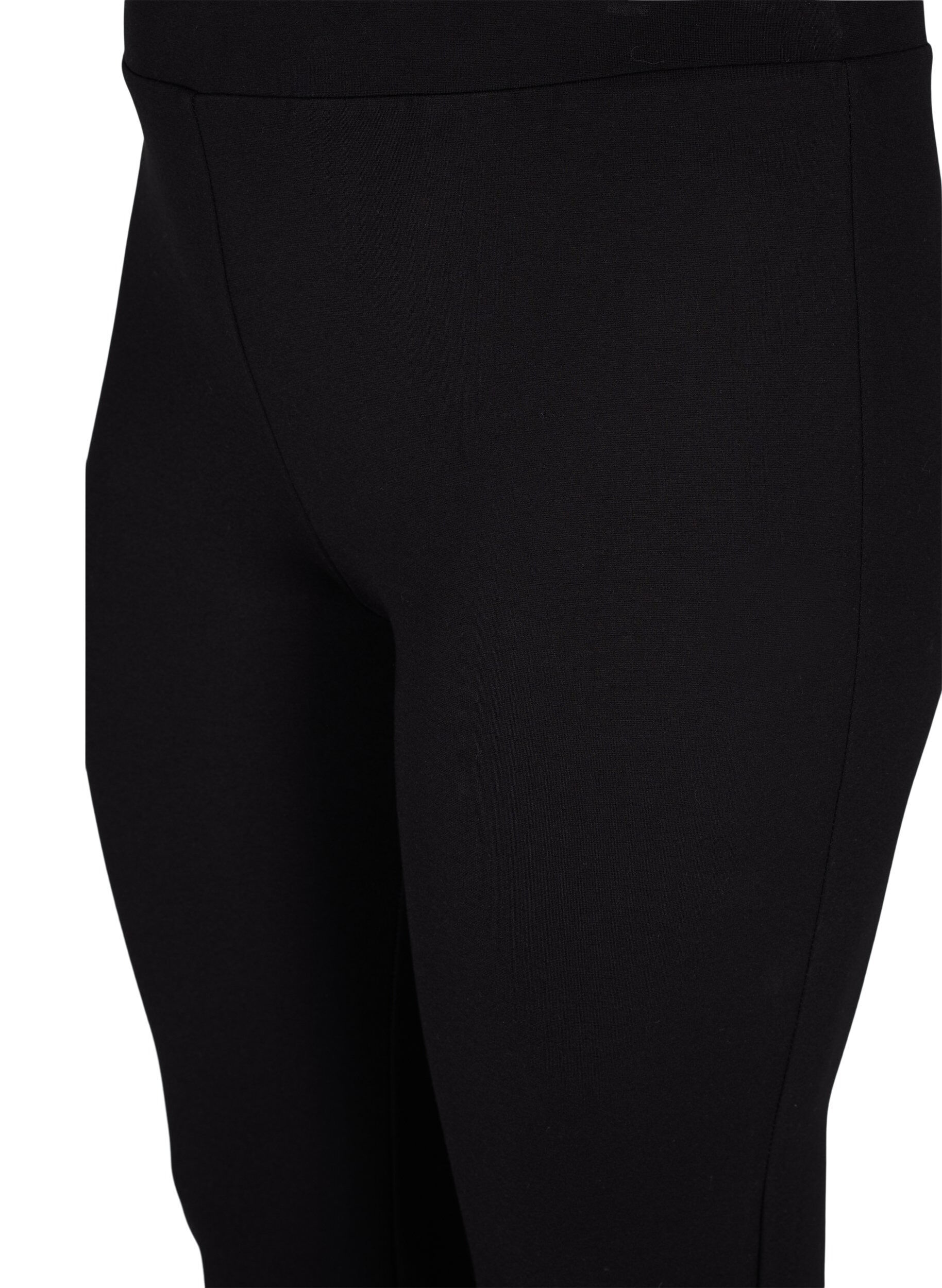 Zizzi Leggings med glidel&aring;s, Black, Packshot image number 2