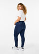 Super slim Bea jeans med ekstra høyt liv, Dark Blue, Model image number 1