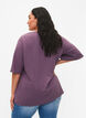 Kortermet bluse med A-fasong, Vintage Violet, Model image number 1